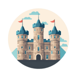 icon of a castle