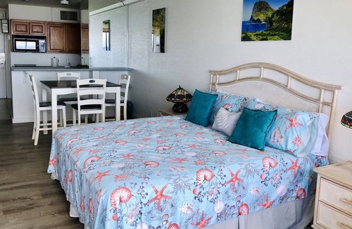 Oceanfront Studio Apartment in Lahaina indoor view 2