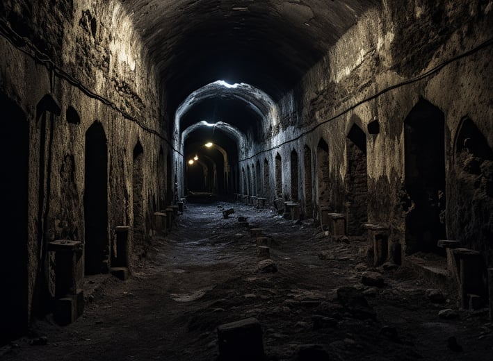 tour in a dark house 