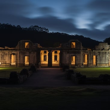 traditional buildings in a row 