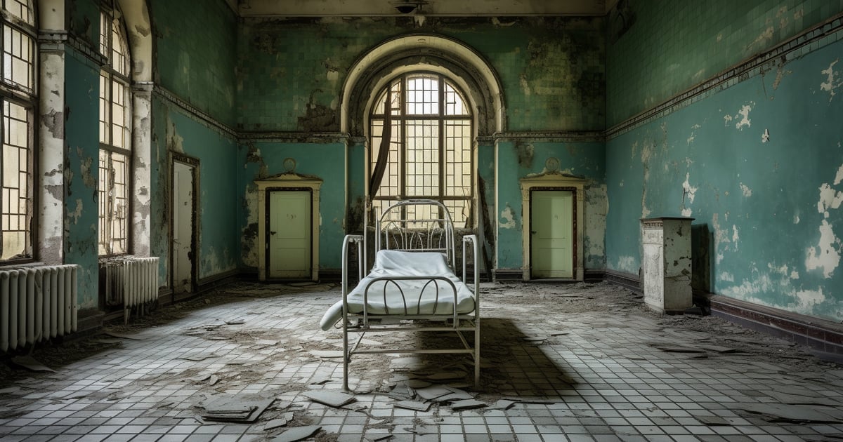 a military hospital during World Wars I and II.