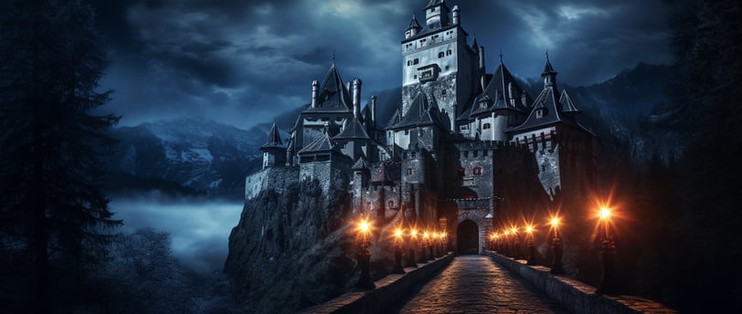 Bran Castle is famously linked with the legend of Dracula Bran Castle is famously linked with the legend of Dracula