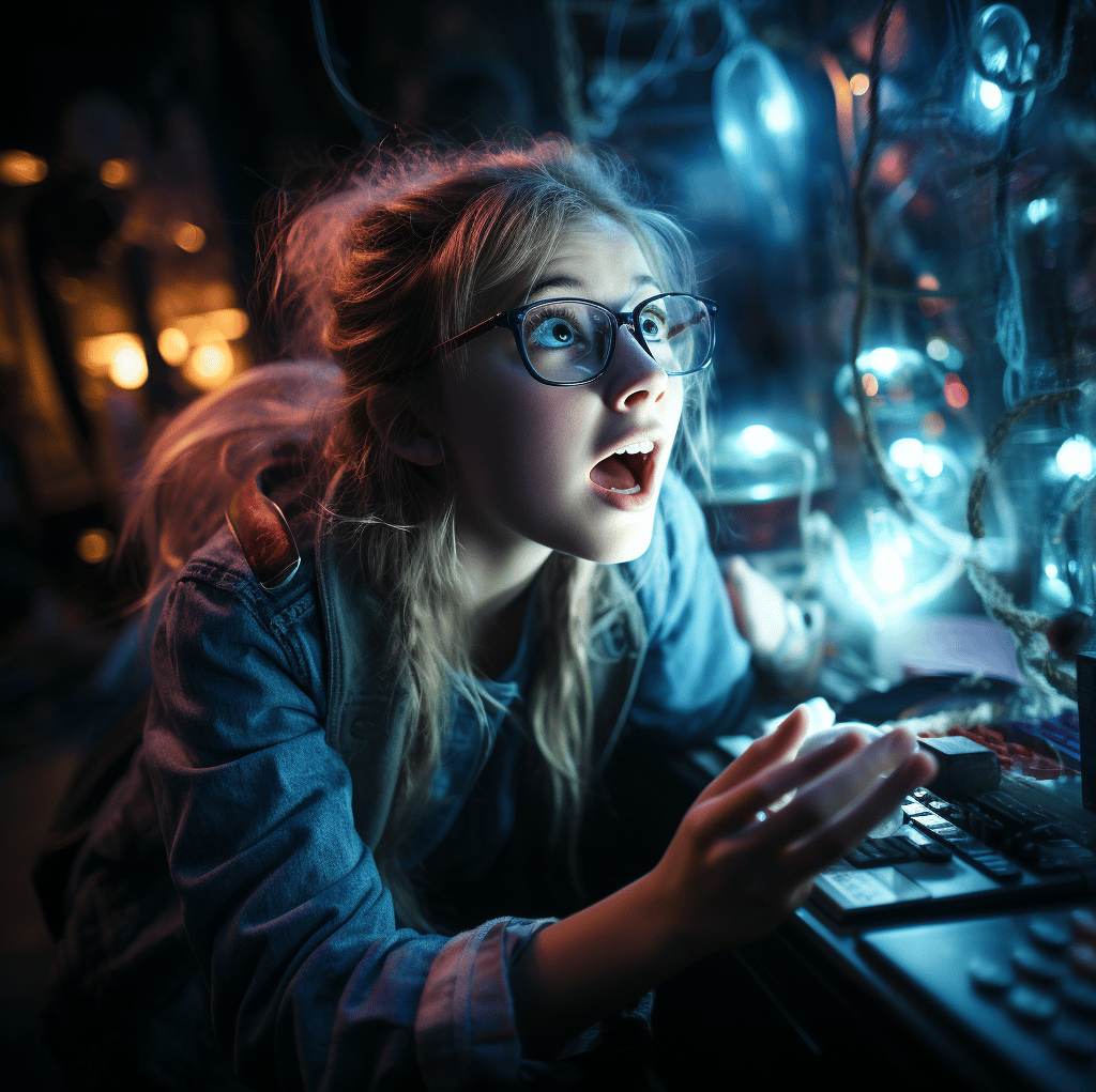 Ann bitten by a tick.