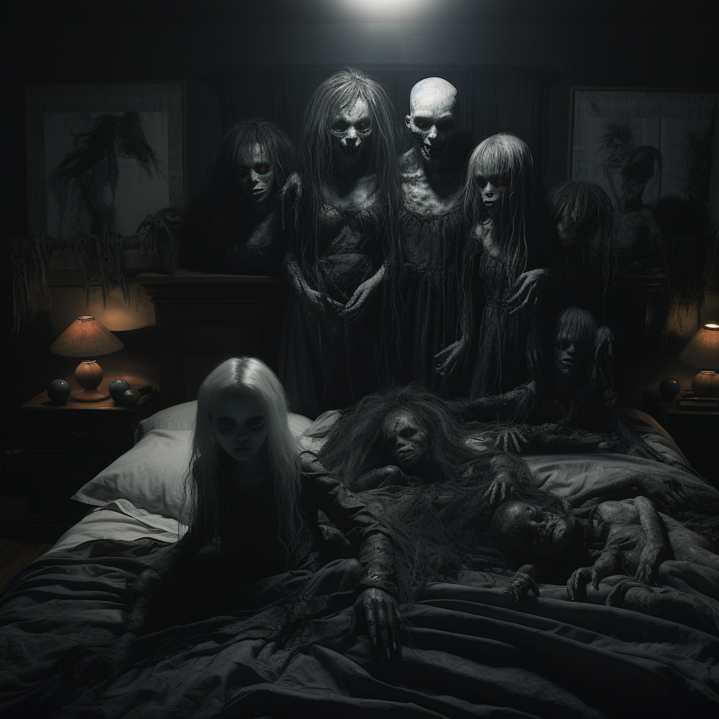 Chad's scary friends