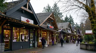 a Maple Ridge souvenir shop in operation.