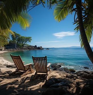 Luxurious beachfront villa overlooking the ocean Luxurious beachfront villa overlooking the ocean