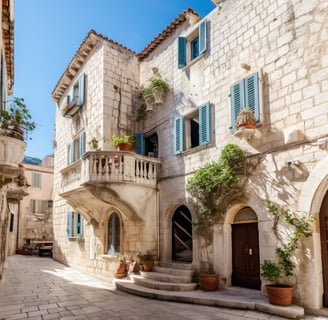 Old Town Croatia's charming narrow streets