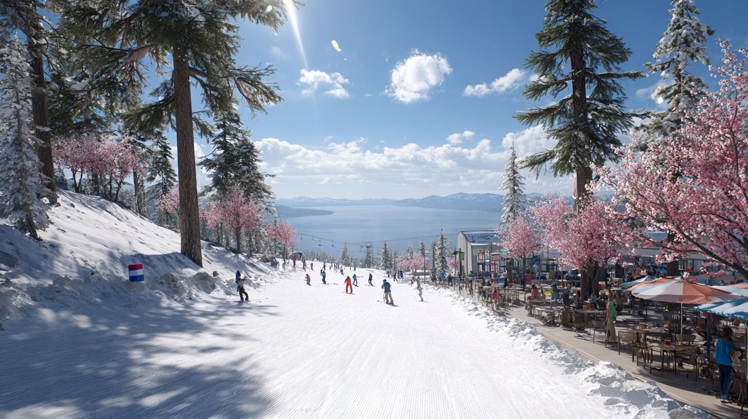 Spring Skiing (April)