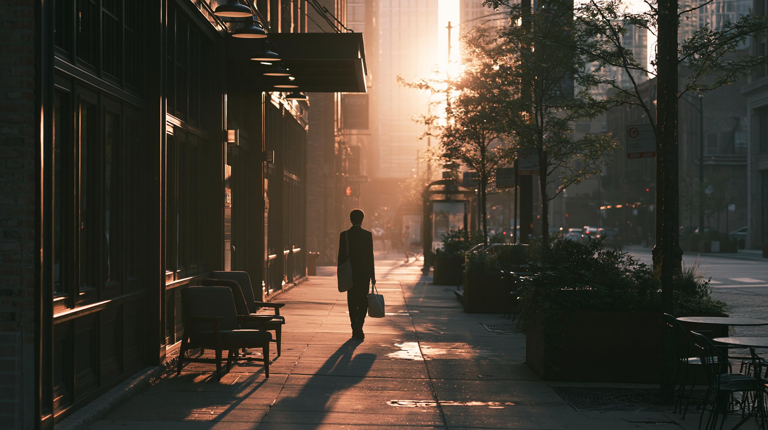 walkable city neighborhood