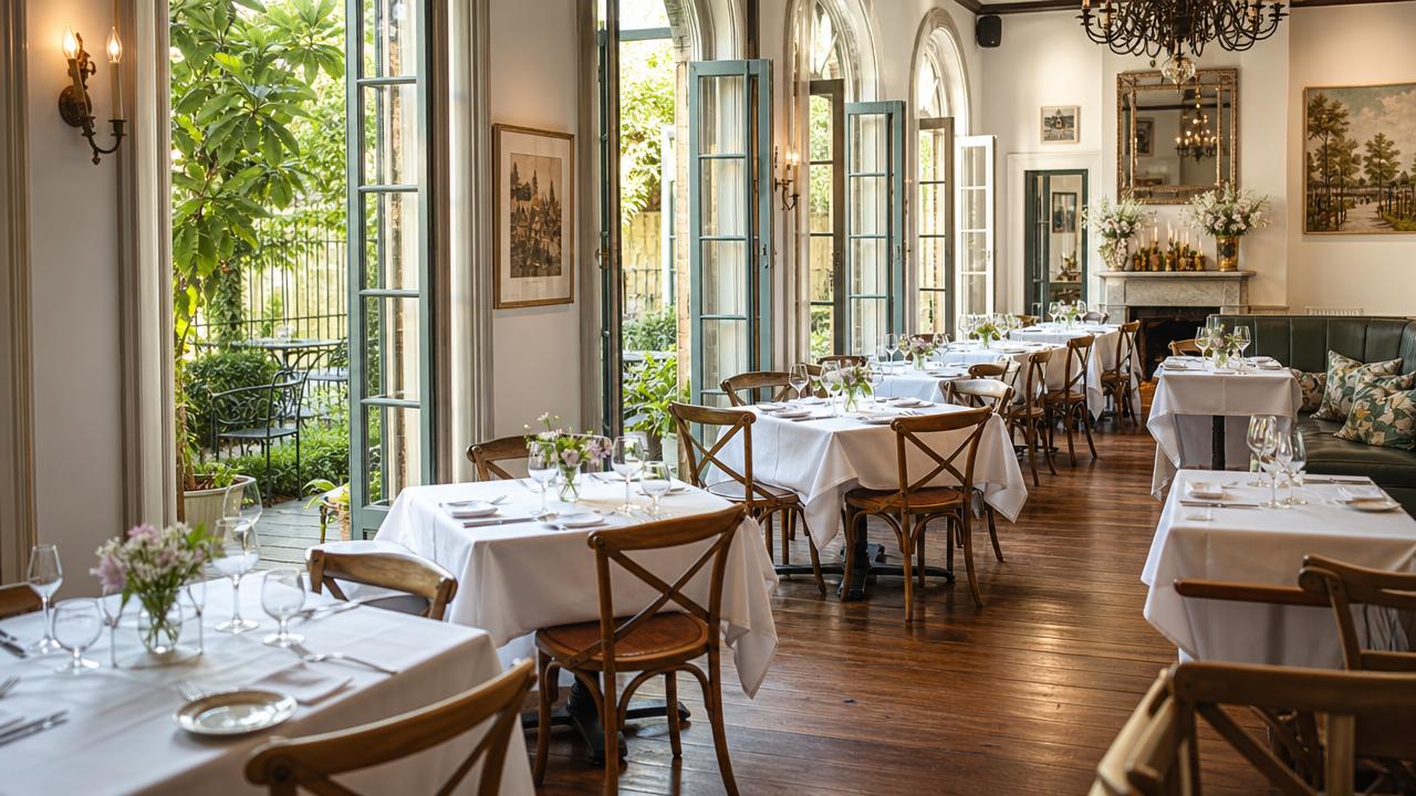 Elegant New Orleans restaurant serving local cuisine.