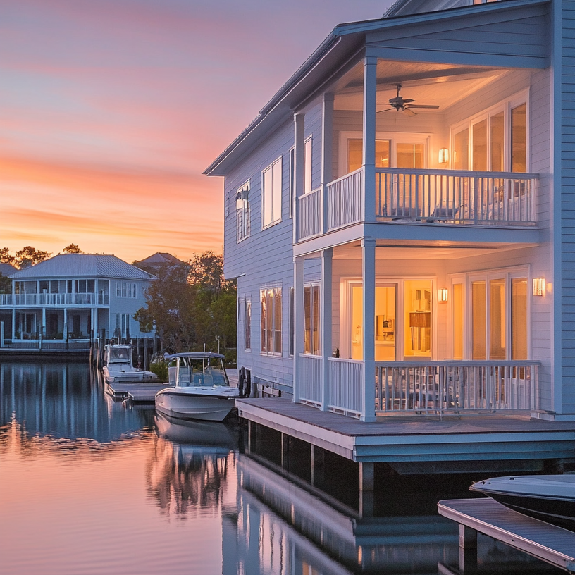 Sunset Island Image Sunset Island Image