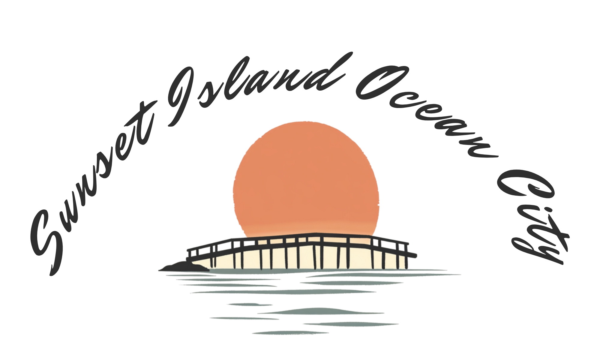 Sunset Isand Ocean city