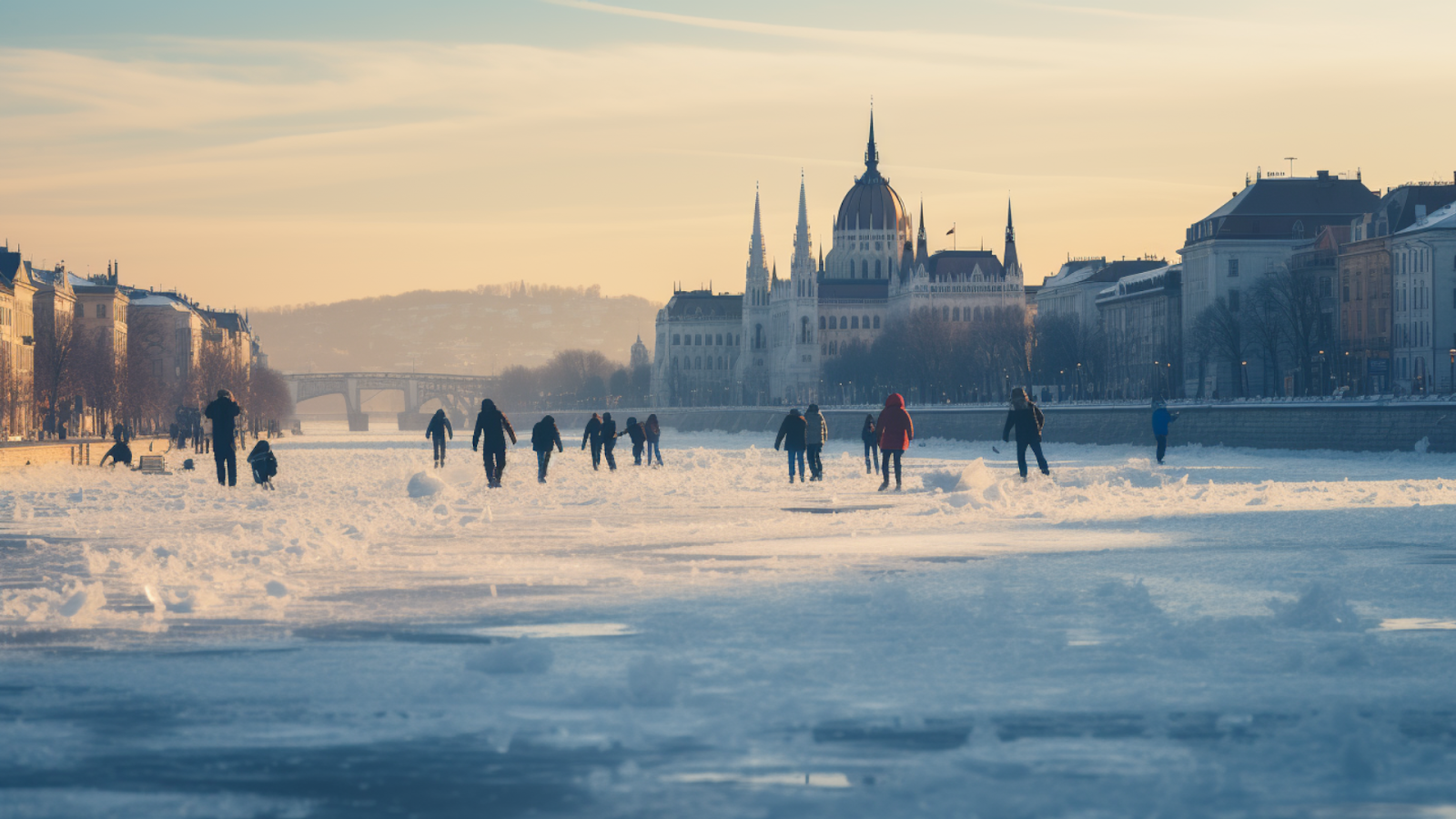 The Frozen Danube River and Other Top Winter Destinations