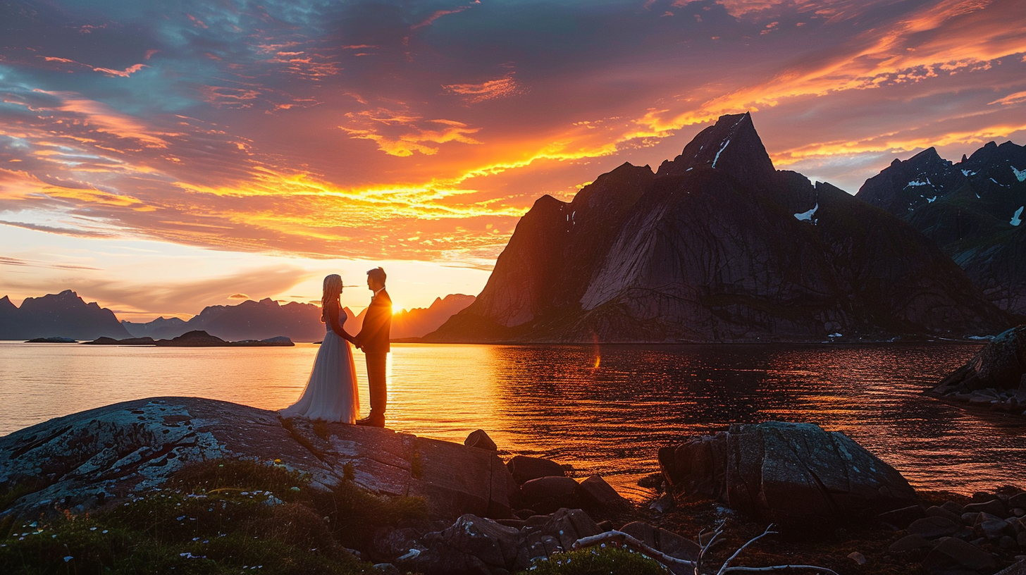 Lofoten Islands, Norway Wedding: Experience Arctic Love Under the Midnight Sun