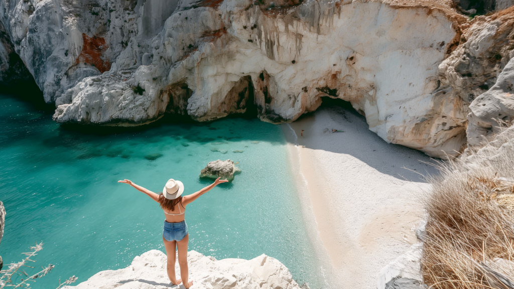 5 Non-Crowded Places to Go Swimming in Rhodes Greece 