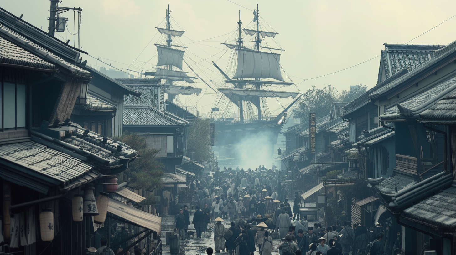 Rural Japan in the 1800s: A Glimpse Through Historical Photography